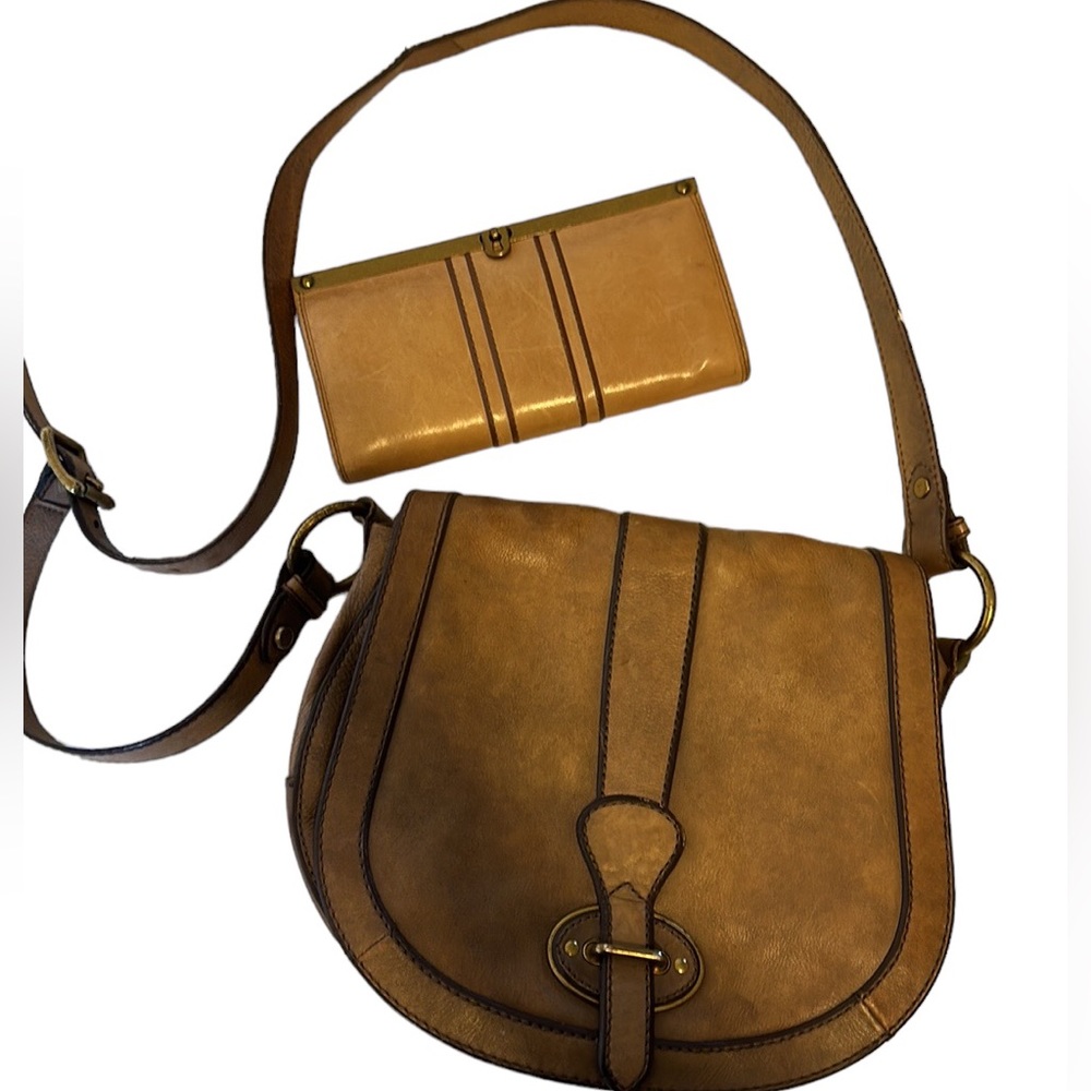 FOSSIL Vintage Reissue Saddle Crossbody Bag & Wallet